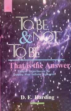 portada To be and not to be, That is the Answer