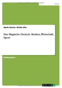 portada Das Magische Dreieck: Medien, Wirtschaft, Sport (German Edition)