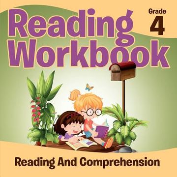 portada Grade 4 Reading Workbook: Reading And Comprehension (Reading Books) (in English)