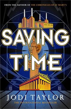 portada Saving Time (The Time Police) (en Inglés)