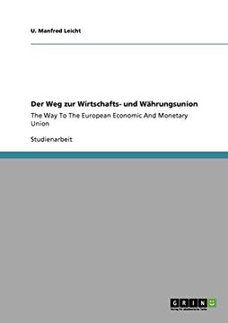 portada Der Weg zur Wirtschafts- und Währungsunion (German Edition)