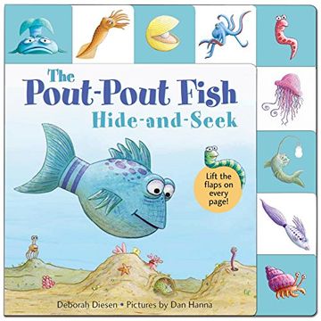portada Lift-the-Flap Tab: Hide-and-Seek, Pout-Pout Fish (A Pout-Pout Fish Novelty) (en Inglés)