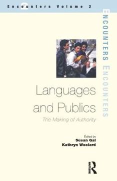 portada Languages and Publics: The Making of Authority (en Inglés)