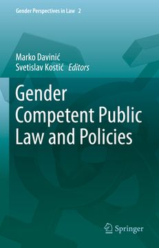 portada Gender Competent Public Law and Policies (en Inglés)