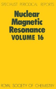portada Nuclear Magnetic Resonance: Volume 16 (en Inglés)