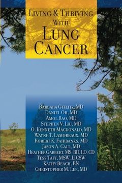 portada Living And Thriving With Lung Cancer (Living And Thriving With Cancer) (en Inglés)