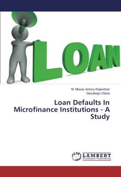portada Loan Defaults In Microfinance Institutions - A Study