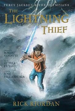 portada Percy Jackson and the Olympians the Lightning Thief: The Graphic Novel (Percy Jackson & the Olympians) (en Inglés)