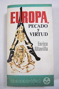 portada Europa ; Pecado y Virtud