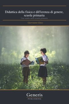 portada Didattica della fisica e differenza di genere, scuola primaria (en Italiano)