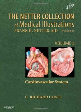 portada The Netter Collection of Medical Illustrations - Cardiovascular System: Volume 8, 2e (Netter Green Book Collection)