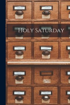 portada Holy Saturday (in English)
