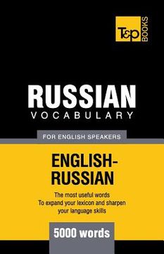 portada Russian Vocabulary for English Speakers - 5000 words (en Inglés)