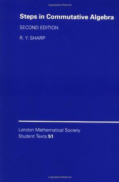 portada Steps in Commutative Algebra 2nd Edition Paperback (London Mathematical Society Student Texts) (en Inglés)