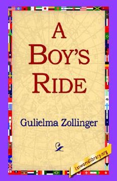 portada a boy's ride (en Inglés)