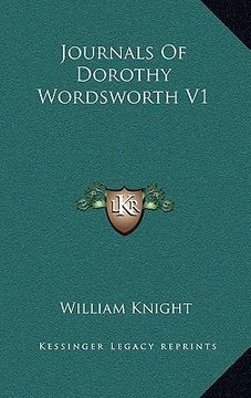 portada journals of dorothy wordsworth v1 (en Inglés)