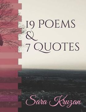 portada 19 Poems & 7 Quotes (en Inglés)