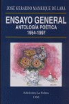 portada ensayo general antologia poet.1954-1997