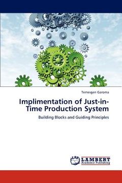 portada implimentation of just-in-time production system (en Inglés)