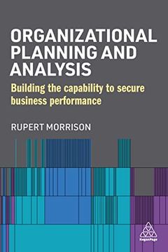 portada Organizational Planning and Analysis: Building the Capability to Secure Business Performance (en Inglés)