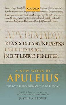portada A new Work by Apuleius: The Lost Third Book of the de Platone: Edited and Translated With an Introduction and Commentary by (en Inglés)