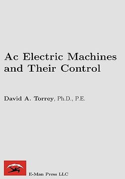 portada ac electric machines and their control (en Inglés)