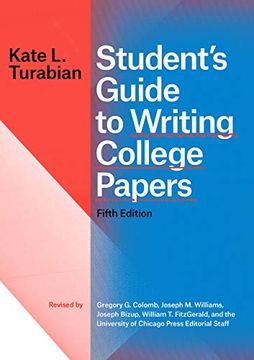 portada Student's Guide to Writing College Papers, Fifth Edition (Chicago Guides to Writing, Editing, and Publishing) 
