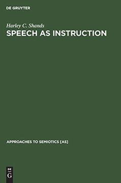 portada Speech as Instruction (Approaches to Semiotics [As]) 