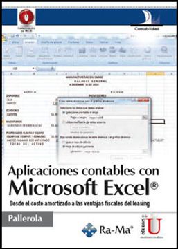 portada Aplicaciones Contables con Microsoft Excel. Desde el Coste Amortizado a las Ventajas Fiscales del Leasing (in Spanish)