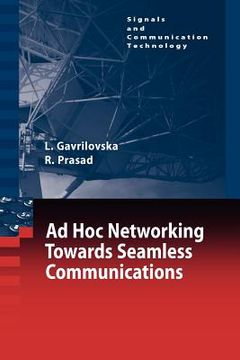 portada ad-hoc networking towards seamless communications