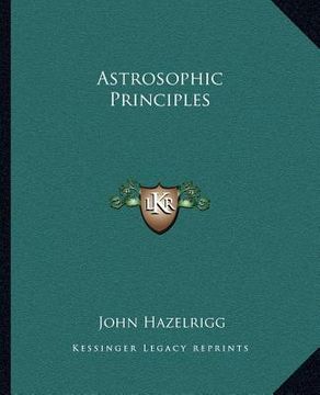 portada astrosophic principles (en Inglés)