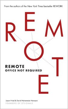portada Remote: Office not Required (libro en inglés)