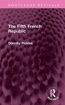 portada The Fifth French Republic (Routledge Revivals) (in English)
