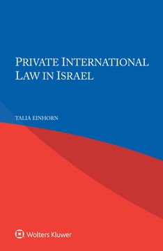 portada Private International Law in Israel (en Inglés)