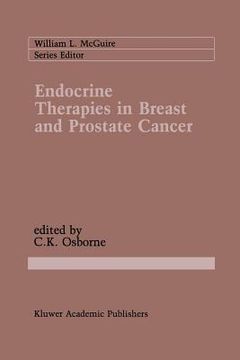 portada Endocrine Therapies in Breast and Prostate Cancer (en Inglés)