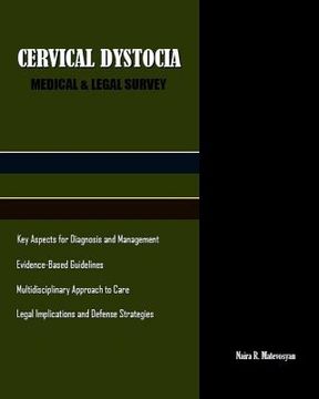 portada Cervical Dystocia: Medical & Legal Survey (en Inglés)