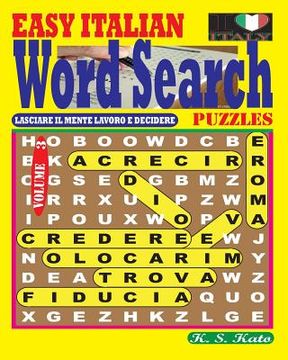 portada EASY ITALIAN Word Search Puzzles. Vol. 3 (en Italiano)