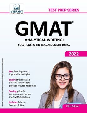 portada GMAT Analytical Writing: Solutions to the Real Argument Topics (en Inglés)