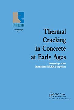 portada Thermal Cracking in Concrete at Early Ages (Rilem Proceedings) (en Inglés)