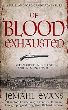 portada Of Blood Exhausted (Sir Blandford Candy Adventure Series) 