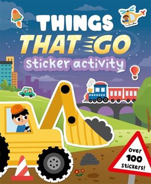 portada Things That go Sticker Activity (Sticker Activity Book With Over 100 Stickers) (en Inglés)