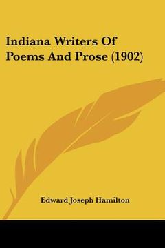 portada indiana writers of poems and prose (1902) (in English)