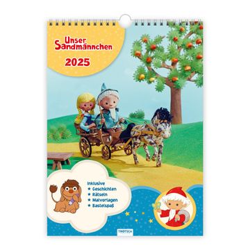 portada Trötsch Unser Sandmännchen Classickalender Kalender Unser Sandmännchen 2025
