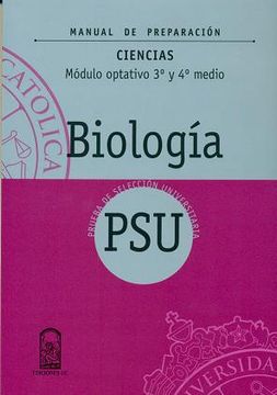 portada Manual psu biologia mòdulo optativo  3º y 4º medio