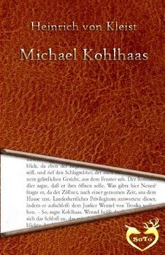 portada Michael Kohlhaas (german Edition) (in German)