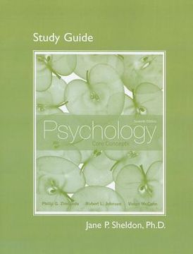 portada study guide for psychology: core concepts