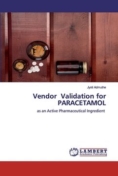 portada Vendor Validation for PARACETAMOL (en Inglés)