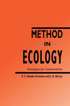 portada Method in Ecology: Strategies for Conservation (en Inglés)