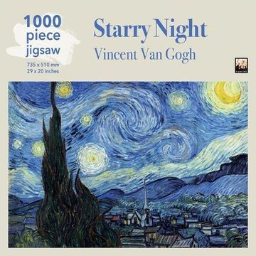 portada Van Gogh: Starry Night jigsaw: 1000 piece jigsaw (1000-piece jigsaws)