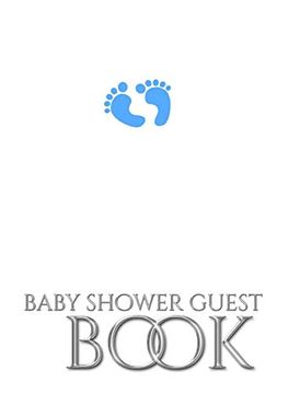 portada Stylish Baby Shower Guest Book (in English)
